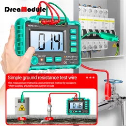 Aneng Yeşil Renk MH14 Zemin Direnci Megohm 1999 Montajlı Test Cihazlar MegohMeter Voltmetre Ohm Dedektörü Pil Aracı Olmadan