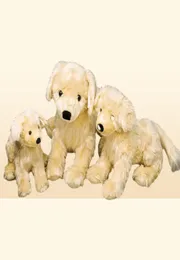Simulation Animal Golden Retriever Plush toy Cute Doll Puppies Birthday Gift Car Soft Decoration 50cm DY509906484769