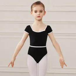 Ruybozry Ballet Leotards for Girls Short Short Short Ballet Dance Dance Leotard Gymnastics Ballerina Ballet Outfit per bambini per bambini