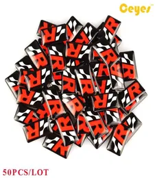 Car Styling Plastic Drop Stickers for Seat R leon ibiza altea alhambra Badge Epoxy car label logo Car Stickers 50PCSLOT266f3041721