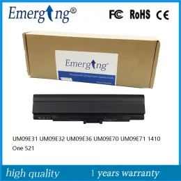 البطاريات 11.1V 4400mAh بطارية الكمبيوتر المحمول الجديد UM09E31 لـ Acer Aspire One 521 752 Panthera 1410 1810T UM09E32 UM09E51 UM09E71