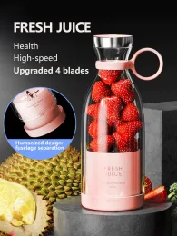 Tools Reup Portable Blender 350ml Mini Portable Blender Smoothies 1400mAh FRESH JUICE Travel Electric Travel Portable Mixer Kitchen