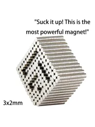 20PCS 3x2 DIYマグネットネオジム磁石強磁石マグネットレアアースマグネット冷蔵庫