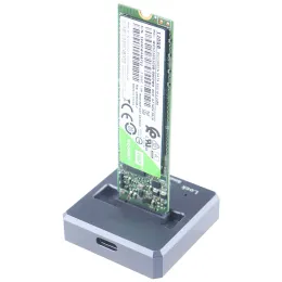 Enclosure SSD Docking Station M.2 SSD To USB Adapter TypeC M.2 NVME/SATA Caddy Box 10Gbps External Enclosure M Key Mobile Hard Drive Base