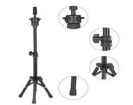 Salon Yanlış Kafa Tutucu Kelepçesi Ayarlanabilir Kuaförlük Saç Saç Tripod Eğitim Tutucu Manken Kafa Peruk Standlar 4997849