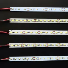 20/30/50 cm Lampada a barra LED AC220V SMD2835 144EdS/m Luce a striscia rigida per profilo in alluminio sotto la luce del tubo dell'armadio dell'armadio dell'armadio