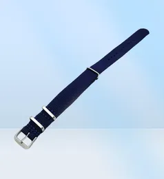 10pcslot الجيش العسكري النايلون نايلون ساعة حزام فرقة wristbands 18mm 20mm 22mm9699814