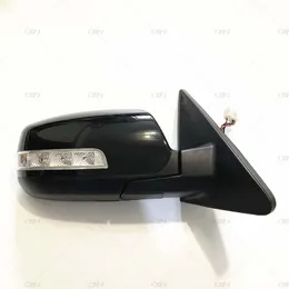 2PCS Car Exterior Retrovisth Side Mirror Assy para Kia Sorento 2009 2010 2012 2012 2013 2014 9pins com aquecimento elétrico dobrável