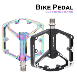 Tani stop alloy BMX Pedal Pedal Aluminium Cycling Akcesoria Du Pieczętowane łożysko przeciw Skid MTB Mountain Rower Platform 9/16 ”