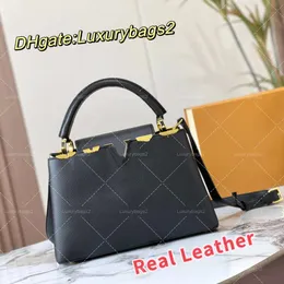 Torebka górna rękojeść Kobiet designerskie torby na ramię Capucyny BB TOTES Crossbody Bag Aurillon oryginalne skórzane torebki torebki