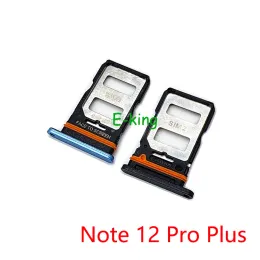 Dla Xiaomi Redmi Uwaga 12 12S Turbo Pro Plus SIM SIM Card Glot -Slot Tray Holder SIM Reader CARTE