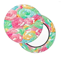 Pillow Kawaii Cute Colorful Candy Round Bar Chair Cover Home Decor Soft Fabric Suitable For Kitchen