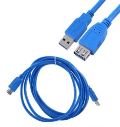 Kabel USB 30 Super prędkość przedłużacza USB Mężczyzna do kobiety 1M 18M 3M 3M Synchronizacja danych Synchronizowanie danych Extender Cable6151045