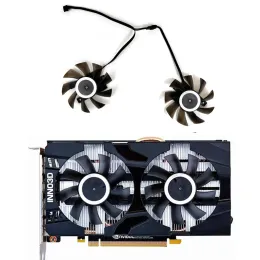 Pads New 75 -мм CF12915S GTX1660TI GTX1660 RTX2060 FAN FAN FAN COLER для Inno3D GEFORCE GTX 1660 TI 1660 RTX 260 TWIN X2 FAN GPU FAN