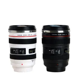 Creative Camera Lens Coffee Mug 400ML Stainless Steel Tumblers Coffee Cups
