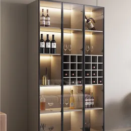 Display vetro mobili da vino soggiorno casa ristorante mobili da vino in legno semplicità meuble vin bar mobili qf50jg