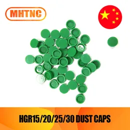 10/20/30/50 PCS CAPS Green Caps Plastic Plug Dust Cover for HGR15 HGR20 HGR25 HGR30 Linear Rail Guides CNC