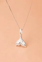 Pendant Necklaces Design Animal Fashion Women Necklace Whale Tail Fish Nautical Charm Mermaid Elegant Jewelry Girls Collares8392379