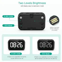 Oria Magnetic Kitchen Timer för matlagning med Count Up Countdown Digital Timer Battery Drivs för klassrum, lärare, barn