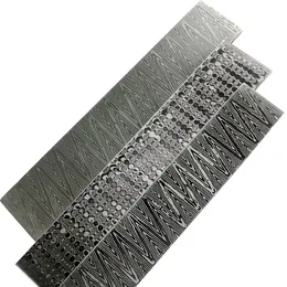 58HRC Damascus Çelik Bıçak Kütükler Diy bıçak Yapım Hammadde Sandviç VG10 Sabit Bıçak Katlanır Bıçak Boşluklar Bar 16x3x0.3 cm