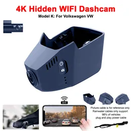 4K HD WiFi Car DVR Video Video Recorder Dash Cam para VW Volkswagen Atlas Caddy Passat Tiguan Touran B6 B7 B8 MK2 DASHCAM ACESSÓRIOS