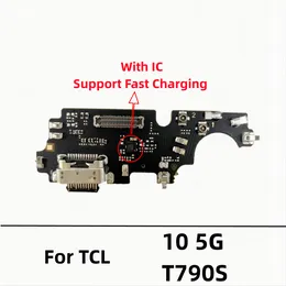 شاحن USB شاحن Dock Connector Board Port Cable Flex Cable for TCL Plex 10L 10 20r 5G 20 30 Pro 40 SE XE 20Y T767H 30+ Plus