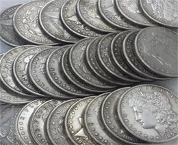 الولايات المتحدة 18781921S 28PCS MORGAN الدولار الفضي نسخ العملات المعدنية المعدنية مصنع تصنيع المصنع 8004547