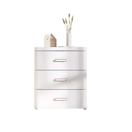 Billiga förvaringsnatttabell Vit Minimalist Modern Nordic Nightstands Bedroom Plastic Articulos Para El Hogar Hotel Furniture