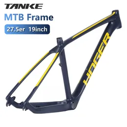 Tanke MTB Frame 27.5ER Cykel Hardtail Unibody Intern kabel routing Snabbfrisläppande mountainbike ramar för cykelcykeltillbehör