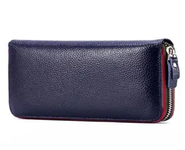 Long Women Wallet with Interior Moblie Female Large Purse Perse Carteira Woman Genuine Leather Card Money Bag Ladies Coin7521793