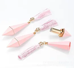 15pc ABS Pink Blue Diamond Lip Tube Пополняемая пластиковая пластиковая бутылка для губ. Использование пустого губного бальзама Balm Balm Containers4809088