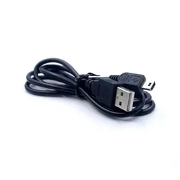 0.3m 0.8m USB النوع A إلى Mini USB Data Sync Cable 5 Pin B ذكر لذكور شحن الشحن خط الحبل للكاميرا mp3 mp4 جديدة