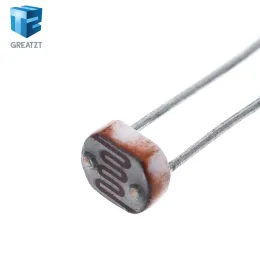 Greatzt 50pcs LDR Fotoğraf Işık Hassas Direnç Fotoelektrik Fotorezist 5528 GL5528 5537 5506 5516 5539 5549 Arduino için