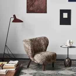 Cadeira de balanço de piso de braço nórdico sofá maquiagem designer de sala de estar cadeiras de sala de estar para refeições Muebles Biblioteca móveis wwh40xp