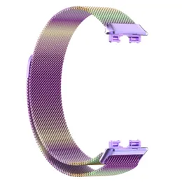 Huawei Band 8 Milan Magnetic Band Smart Wristbandの交換用ブレスレットHuawei Band 8メタルリストバンドアクセサリーに適しています