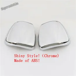Chrome Outside Door Wing Rearview Mirror Protect Case Cover Trim 2PCS For VOLVO XC40 2018 - 2023 Exterior Refit Kit Accessories