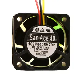 SSEA New Fan für Sanyo 109P0405H702 4cm 4015 DC5V 0.28a 40*40*15 mm Ball USB -Lüfter 109p0405H702 Kühllüfter 40x40x15mmmm