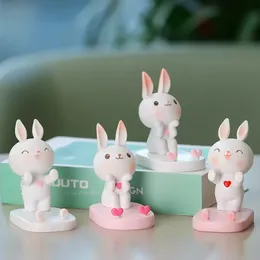 Stand Holder Desktop Rabbit Cutecellphone Wsparcie Cell Desk Bunny Animal Tabletmobile Wspornik stojak na stół