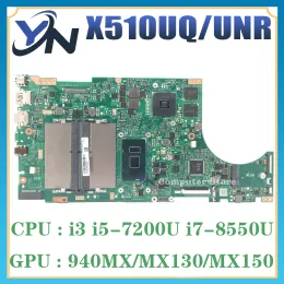 Материнская плата X510UQ Mainboard Vivobook 15 X510 X510UN X510UA X510UNR X510UF F510U VM510UA X510UR S510UN S5100U Материнская плата ноутбука i3 i5 i7 i7