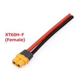 Cabos de conexão com fio de energia UAV XT90 XT60 plugue feminino masculino com 10AWG 12AWG 20/30/50cm Silicone Flexible Cord for Electric Car