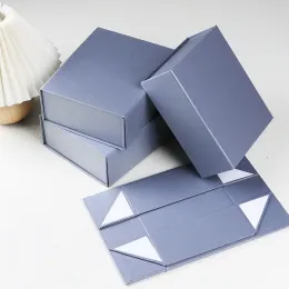 10 pezzi scatole di imballaggio di lusso scatole di cartone regalo per la proposta di regalo magnetico Box per il compleanno delle scatole personalizzate con logo