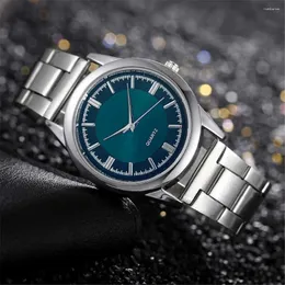 Zegarek 2024 Vintage Classic Men Watch Casual Man Steel Strap Pasek kwarcowy Digital Band Men's