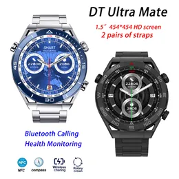 DT Ultramate Smart Watch для мужчин Женщины роскошные оригинальные умные часы Compass GPS Tracker Bracelet Bracelet Management Management.