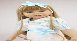 18039039Fashion Girl American Doll Realistic Full Silicone Reborn Baby Christmas and Birthday Giffer for Children7944352