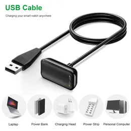 2Pack 100cm/50 cm USB -Ladegerät für Fitbit -Gebühren 5 Ladekabel für Fitbit Luxe USB -Lade -Ladegerät Dock mit Reset -Funktion