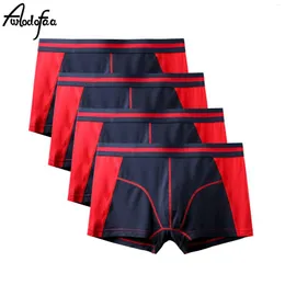 Underpants 4pcs/Los verkaufen Mens Plus Size Boxer Mode sexy Markenqualität Herren -Shorts Mr Large unterwitzt männlich