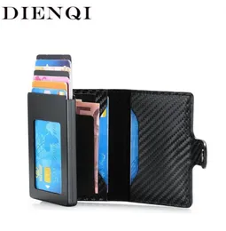 Wallets Rfid Carbon Fiber Men Money Bag Slim Thin Mini Smart Black Fashion Brand Ridge Male Laser Engraver Walet212L8878406