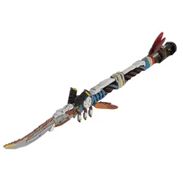 MOC Horizons Forbidden West 1: 1 Scale Champions Spear Build Build Build Game Weapons Spear Model Toy Brick Toys for Kids Gift