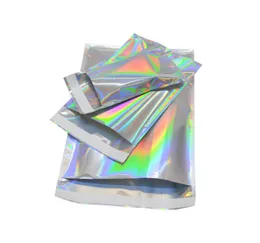 Sacchetti laser sacchetti arcobaleno pacchetti a prova di auto -odore busta per la custodia del cellulare accessori per cellulare regalo di Natale espresso Storag8159011
