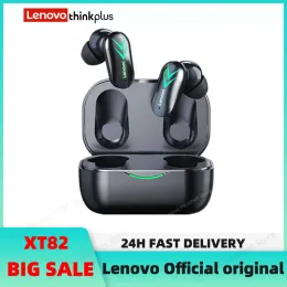 Nuovo Lenovo originale Lenovo XT82 TWS EARPHETURO Wireless Bluetooth 5.1 Riducitura a doppio rumore stereo Bass TOUCT CONTROLLE LUNGO 300MAH LUNGO 300MAH